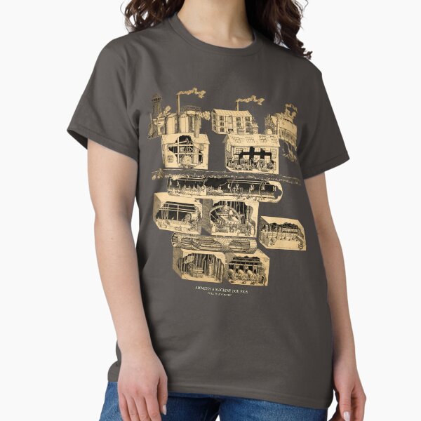 Amnesia: A Machine For Pigs full map Classic T-Shirt