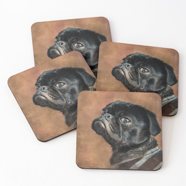 Item preview, Black Pug Dog  designed and sold by ironydesigns.