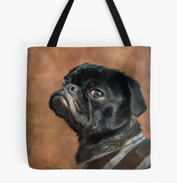 Hipster Pug Dog Modern Art Unisex Messenger Bag | eBay