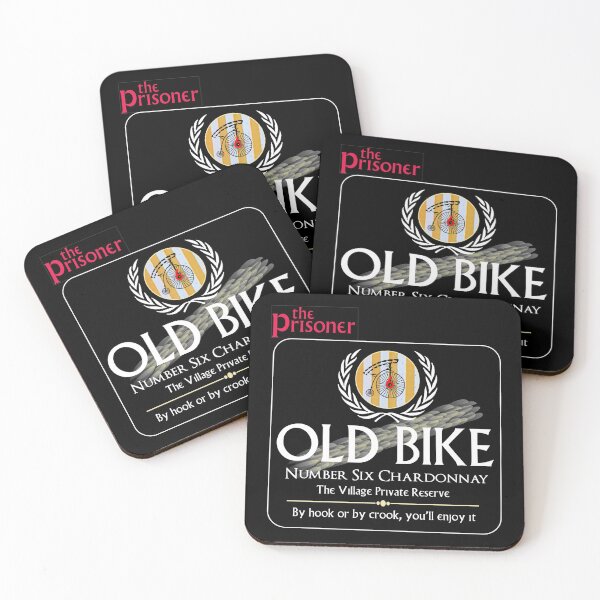Item preview, OLD BIKE-Number Six Chardonnay designed and sold by tshdesigns.