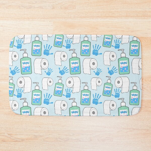 Item preview, Toilet Paper and Hand Sanitizer Pattern designed and sold by ironydesigns.