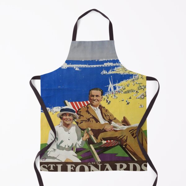 Item preview, Railway Poster St Leonards designed and sold by stickart-marek.