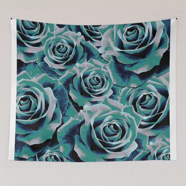 Item preview, Rosa gitana verde azulado designed and sold by PoppyPod.