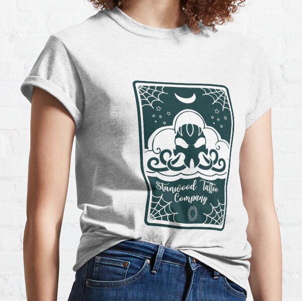 STC logo Tarot Card teal Classic T-Shirt
