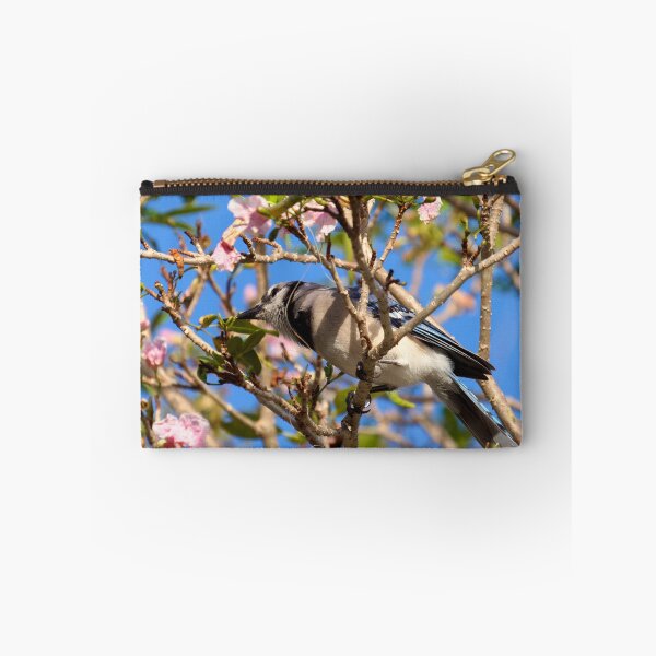 Item preview, Flowering Tree with Blue Jay and Blue Skies designed and sold by Jill Nightingale.
