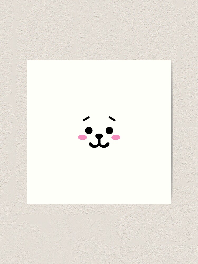 "RJ Face" Art Print for Sale by lizzielizabeth | Redbubble