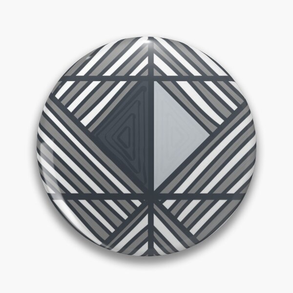 Item preview, Gray Rhombus Geometric Shape Print designed and sold by MCMXCV-PROJECT.