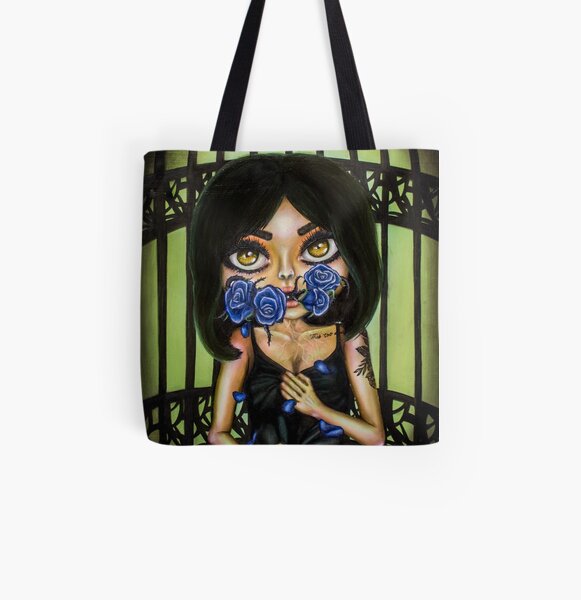 Catharsis in blue All Over Print Tote Bag