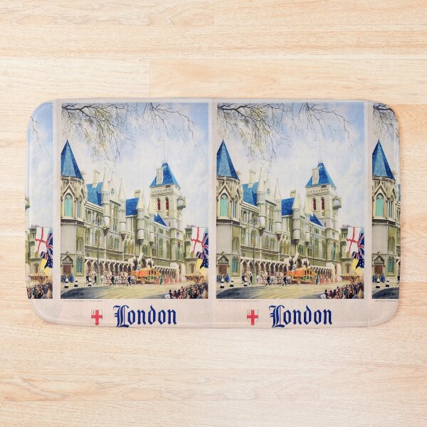 Item preview, Railway Poster London designed and sold by stickart-marek.