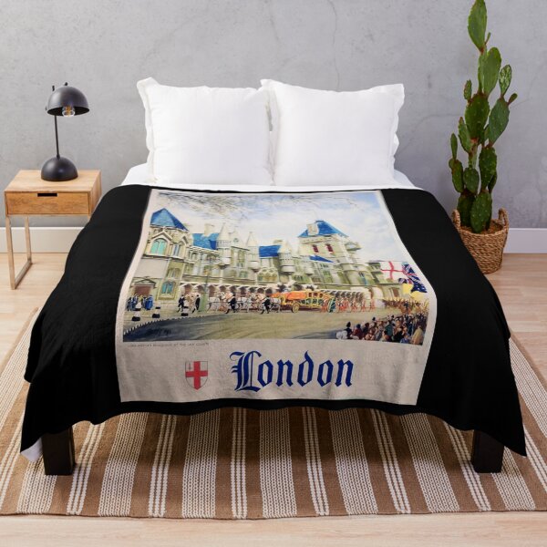 Item preview, Railway Poster London designed and sold by stickart-marek.