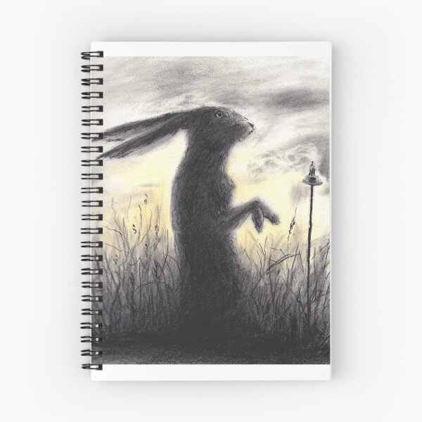 Item preview, Visiting Hare designed and sold by MoonLobsters.