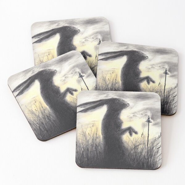 Item preview, Visiting Hare designed and sold by MoonLobsters.