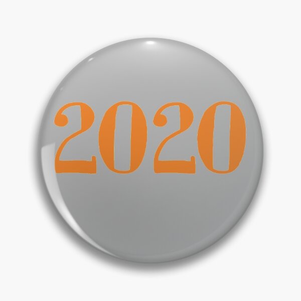 Item preview, 2020 Text Orange Graphic designed and sold by karinnem.