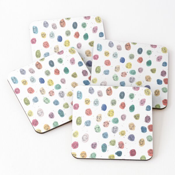 Item preview, Colorful Dogs  designed and sold by Obiskobing.