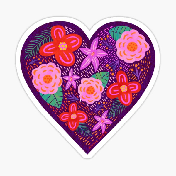 Flower Love Sticker