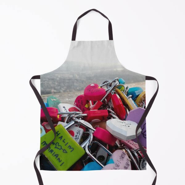 Item preview, Couple Locks at Namsan Tower designed and sold by Wisps & Whiskers Designs.