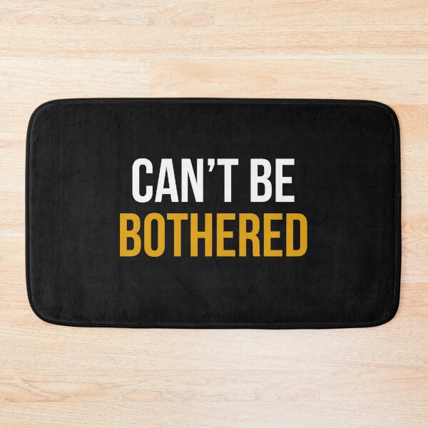 Item preview, Can't be bothered - funny gift idea designed and sold by 96design.