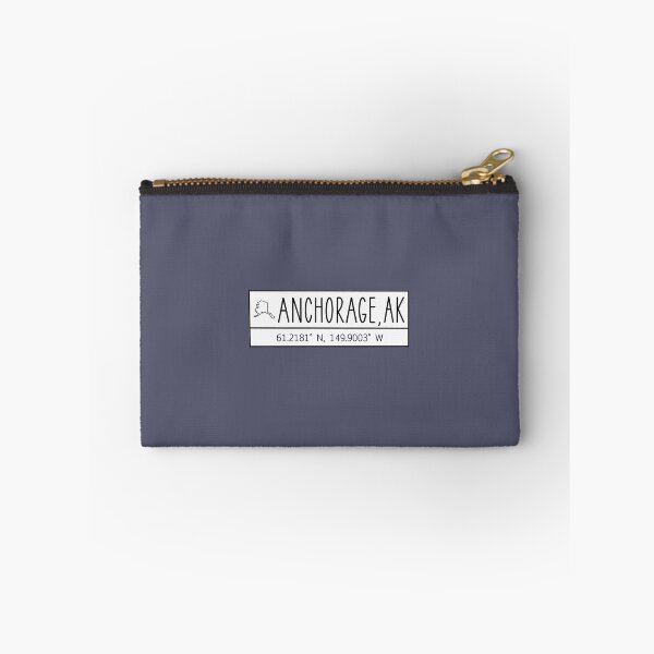 Item preview, Anchorage Alaska Coordinates designed and sold by Emily Designs.