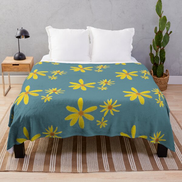 Item preview, Wild Floral Summer Pattern - Blue designed and sold by glategan.