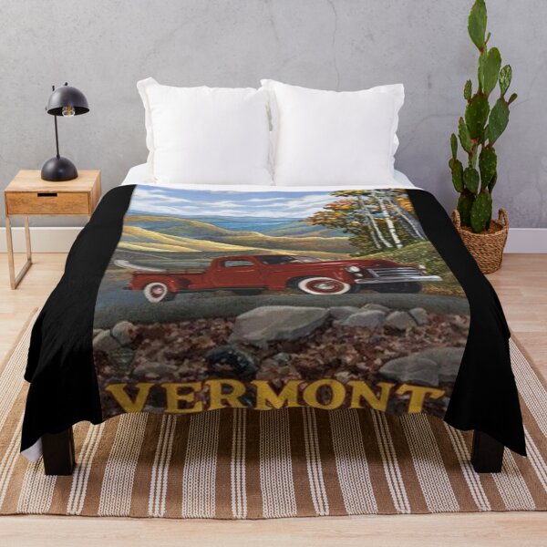 Item preview, 80s retro poster art wall decor vintage Vermont designed and sold by slagalicastrave.