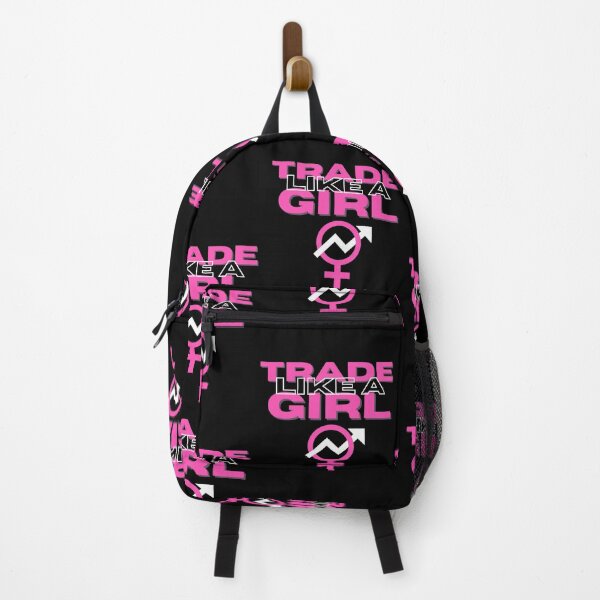 Item preview, Trade like a girl (pink and white font) designed and sold by tradeculture143.