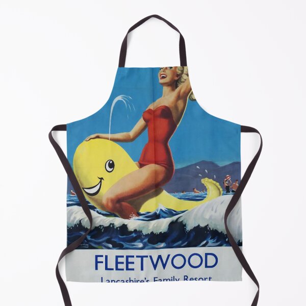 Item preview, Railway Poster Fleetwood designed and sold by stickart-marek.