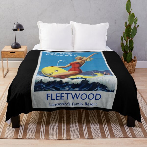 Item preview, cartel ferroviario Fleetwood designed and sold by stickart-marek.