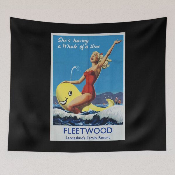 Item preview, Railway Poster Fleetwood designed and sold by stickart-marek.