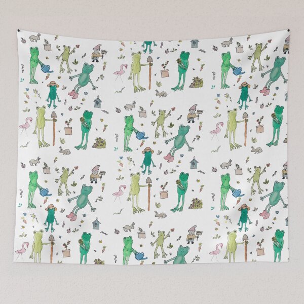 Item preview, Frogs in the garden  designed and sold by Obiskobing.