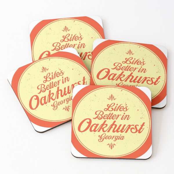 Item preview, Life's Better in Oakhurst Georgia - Tee-shirt design designed and sold by NeatlineFX.