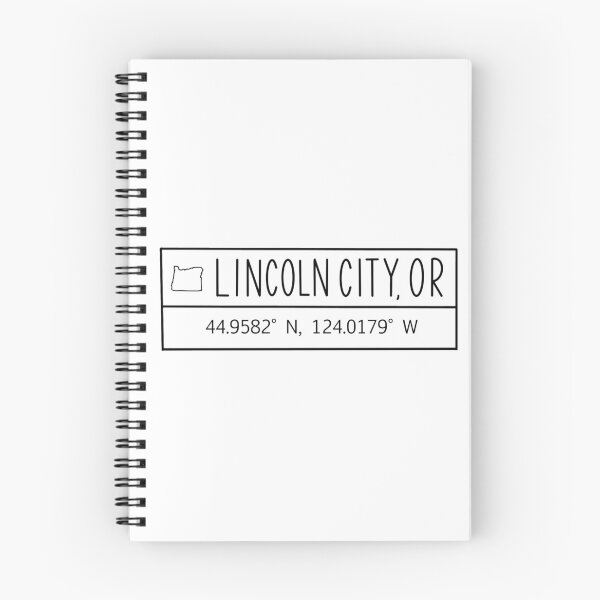 Item preview, Lincoln City Oregon Coordinates designed and sold by Emily Designs.
