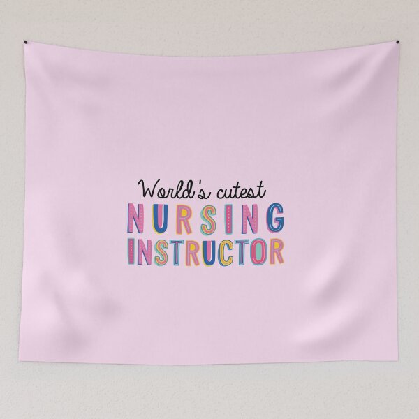 Item preview, Nursing Instructor Gifts | World's cutest Nursing Instructor designed and sold by betternotes.