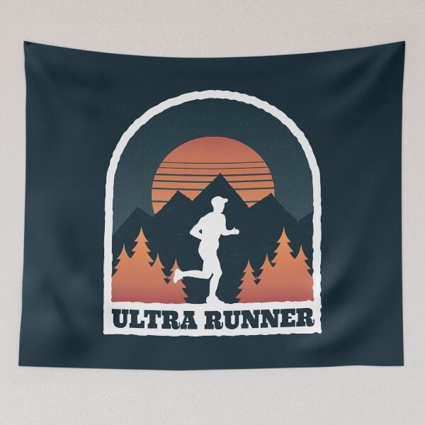 Item preview, Ultra Runner Retro Sunset designed and sold by CoolSilhouettes.