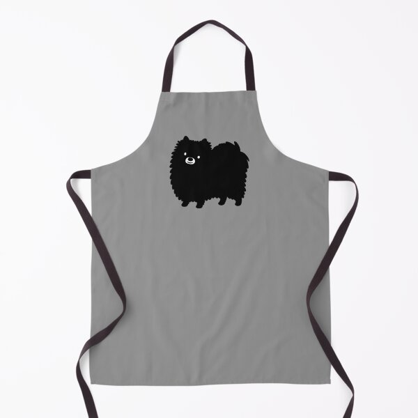 Item preview, Cute Fluffy Black Pomeranian Cartoon Dog designed and sold by Jenn Inashvili.