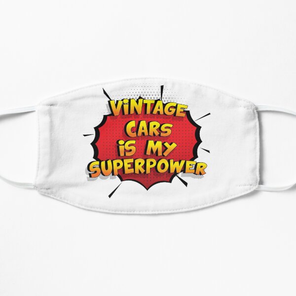 Vintage Cars est mon cadeau super design Vintage Cars dr�le Masque sans plis