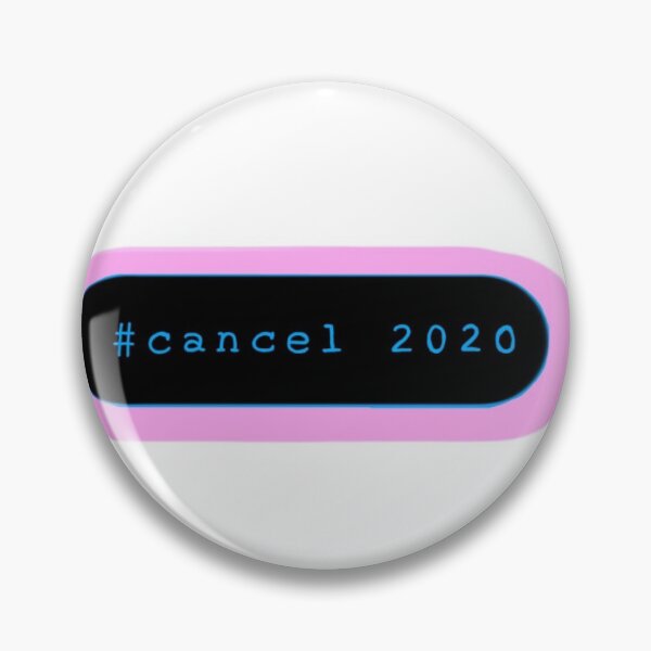 Item preview, Cancel 2020 Sticker Neon Sign designed and sold by Maddie-135.