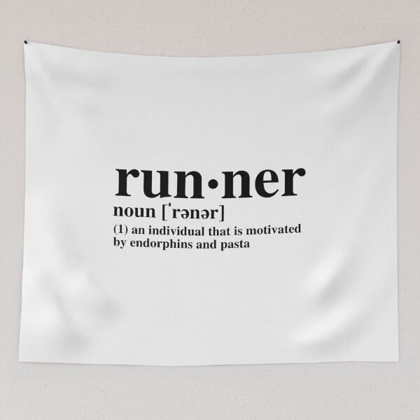 Item preview, Runner Definition B&W designed and sold by Lauren Isbel.