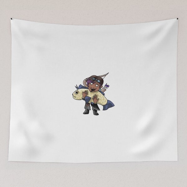 Item preview, A WoL and His Fish designed and sold by likecroft.