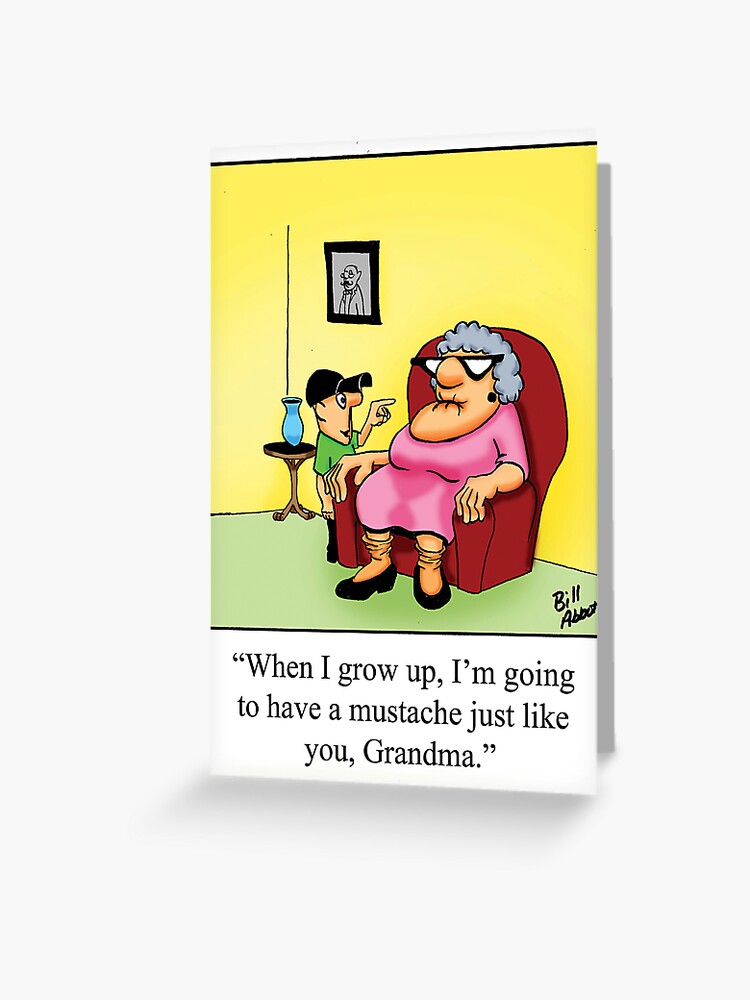 Funny Grandma Cartoon! Funny Grandma Cartoon!