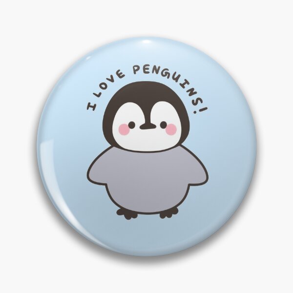Item preview, I Love Penguins designed and sold by shoplilacsky.