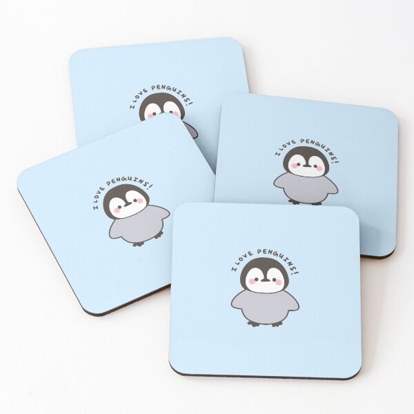 Item preview, I Love Penguins designed and sold by shoplilacsky.