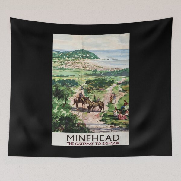 Item preview, Railway Poster Minehead designed and sold by stickart-marek.