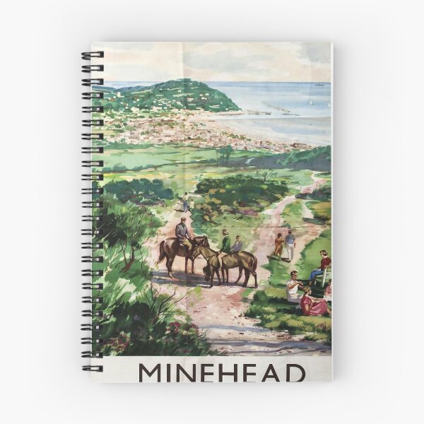 Item preview, Railway Poster Minehead designed and sold by stickart-marek.
