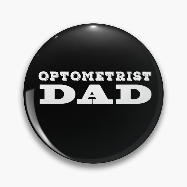 Item preview, Optometrist Dad White on Black designed and sold by AndreaUDesign.