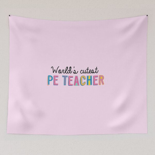 Item preview, Pe Teacher Gifts | World's cutest PE Teacher designed and sold by betternotes.