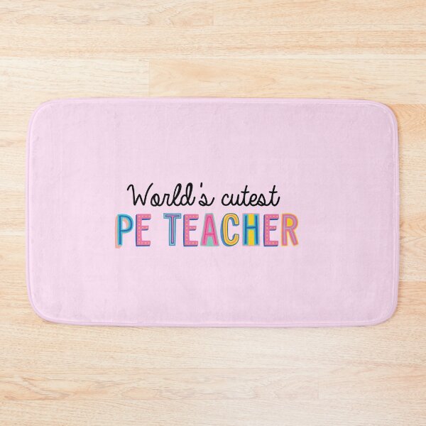 Item preview, Pe Teacher Gifts | World's cutest PE Teacher designed and sold by betternotes.