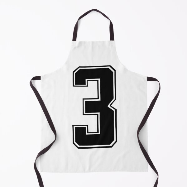 Item preview, Jersey Number Three designed and sold by stay-grateful.