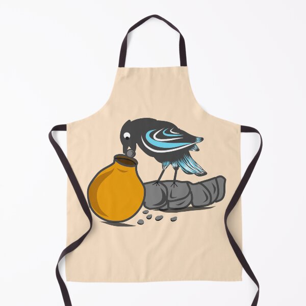 Item preview, Crow and the water pot designed and sold by Ashwini Vange.
