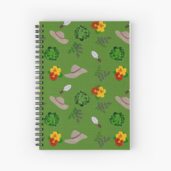 lush garden - gardeners paradise Spiral Notebook