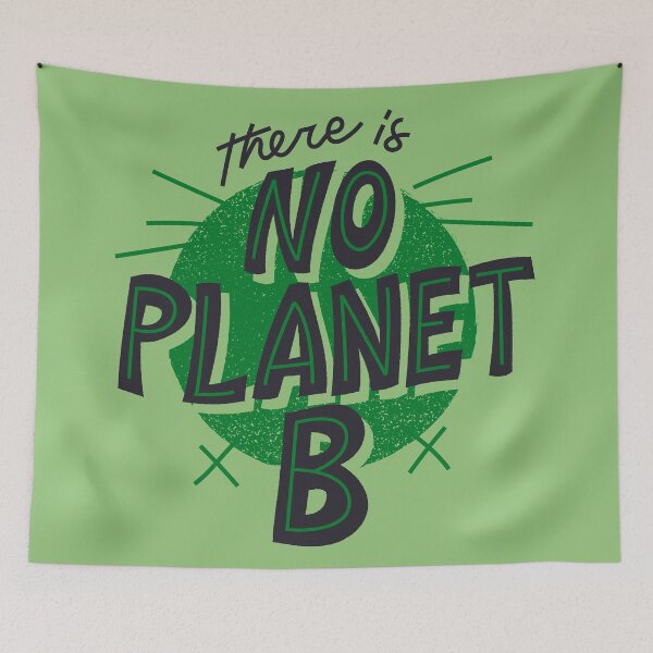 Item preview, There is no Planet B - Sustainable Quotes  designed and sold by KarolinaPaz.